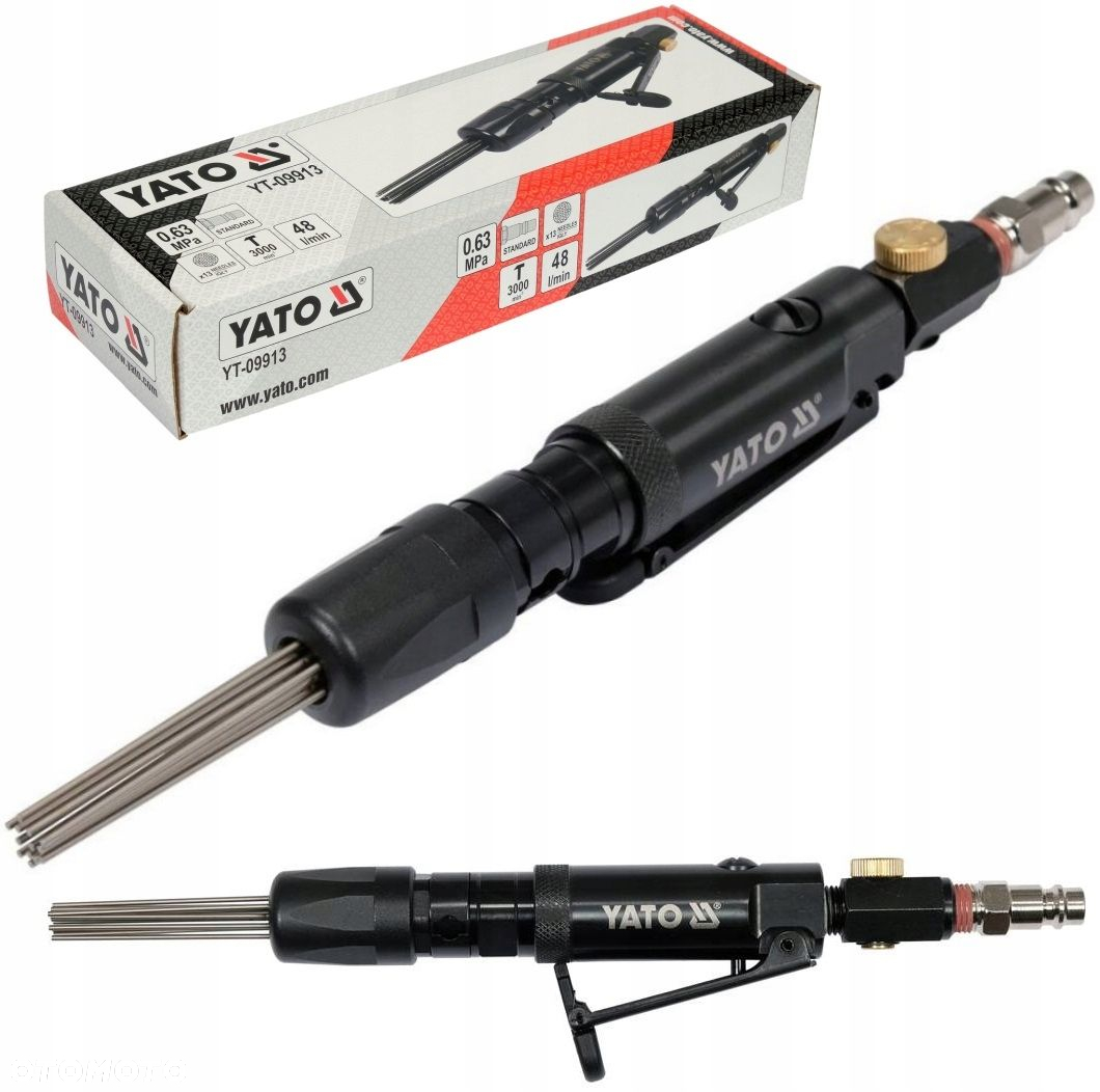 YATO PNEUMATYCZNY MŁOTEK IGŁOWY MINI 13IG YT-09913 - 9