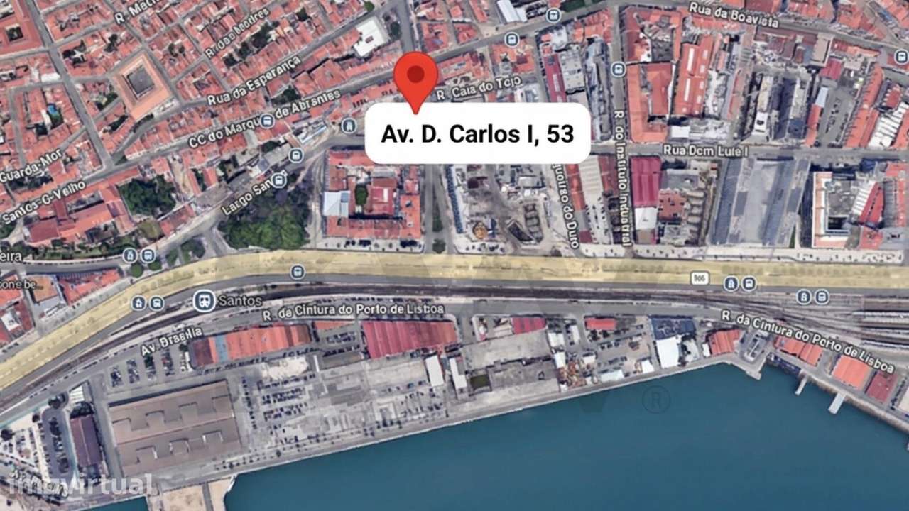 Loja comercial com montra junto à futura Estação de Metro de Santos - Grande imagem: 2/18