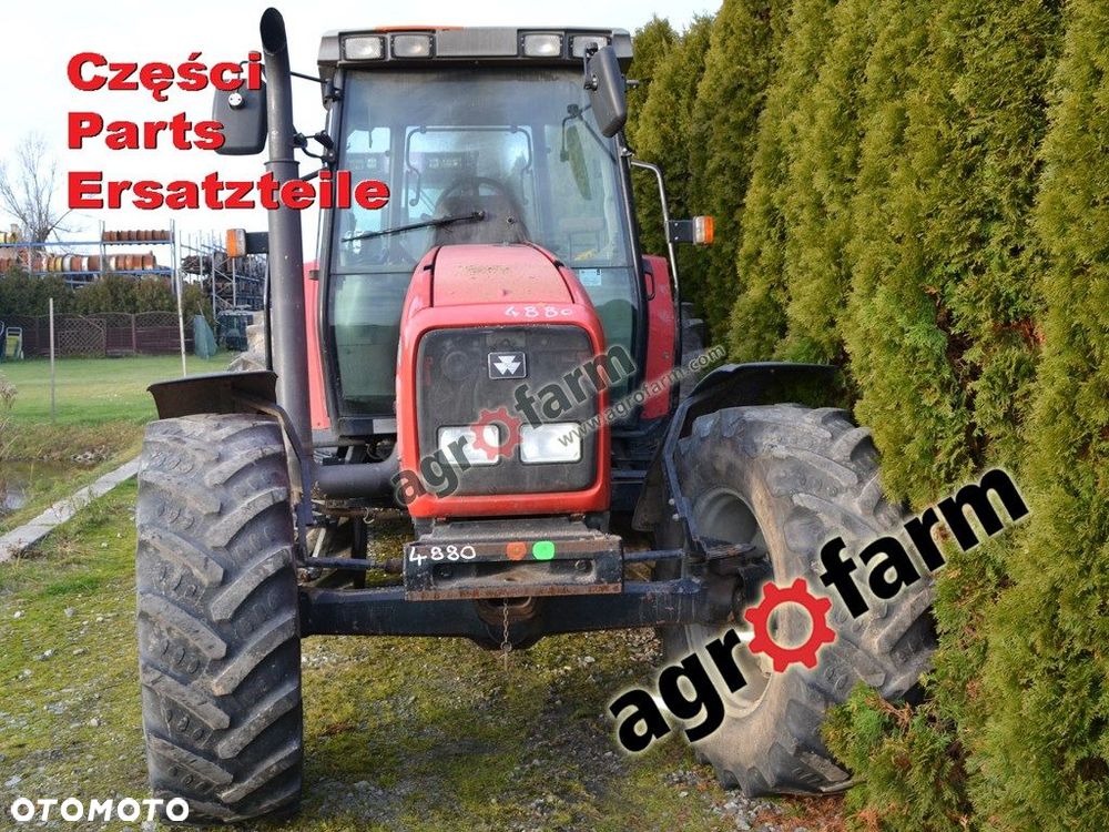 Massey Ferguson 6260 części, skrzynia biegów, oś - 2