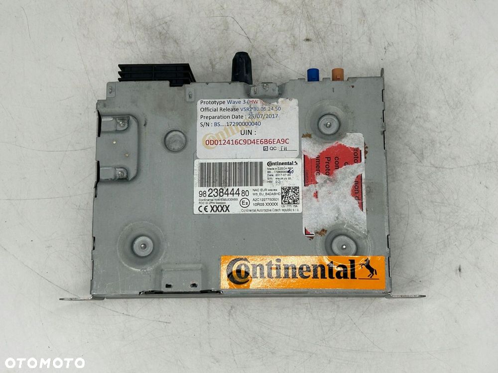radioodtwarzacz stacja multimedialna citroen ds7 9823844480 - 2