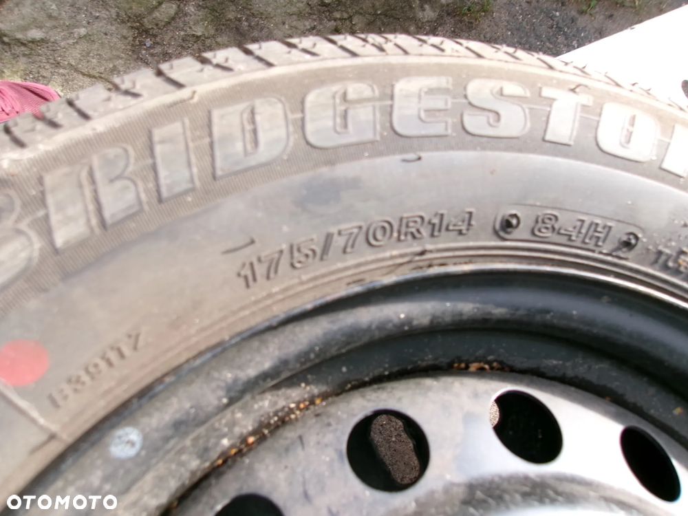 KOŁO ZAPASOWE TOYOTA COROLLA E12 175/70/14 4x100 KOMPL - 2