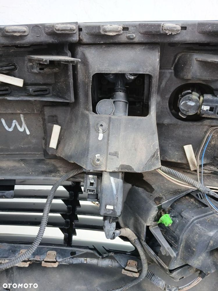 ZDERZAK PRZÓD PRZEDNI AUDI A8 D3 LIFT CZARNY PDC SPRYSKI 4E0807437AA - 14