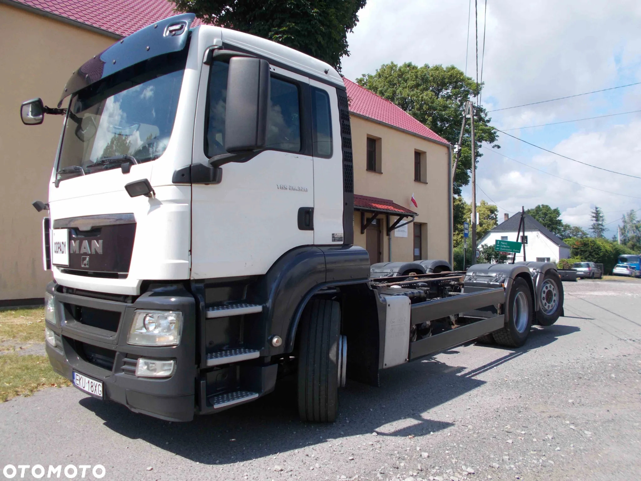 MAN TGS Rama Do Zabudowy // MANUAL // Krótki Rozstaw Osi 420cm // Długa rama 700cm // Pod Autolaweta HDS // 6x2 Oś skrętna - 4