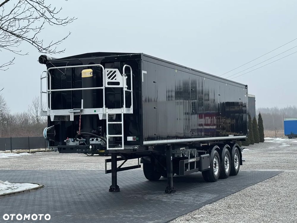 Schwarzmuller SK/ WAGA 6000 kg / 50 m3 / KLAPO-DRZWI / PODNOSZONA OŚ  / IDEALNY STAN - 2