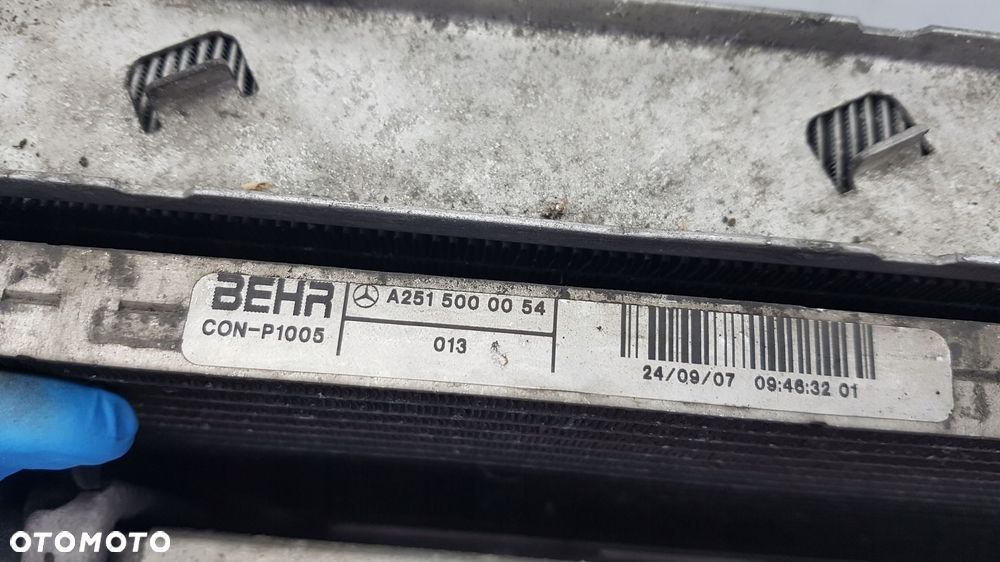 mercedes ml w164 3.0 v6 chłodnice komplet - 5