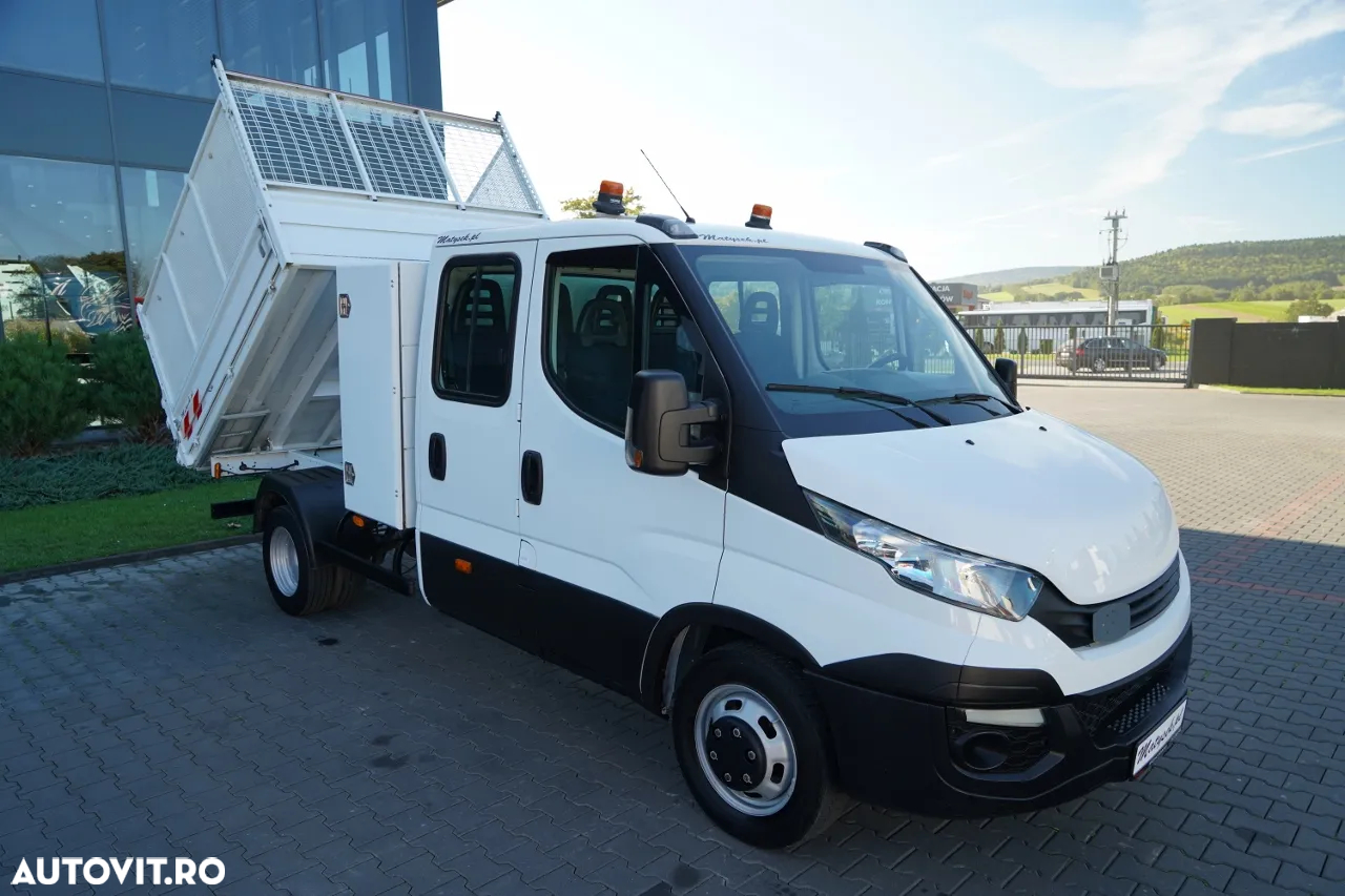 Iveco DAILY 35-140 / CAMION CU OPȚIUNI / BASCULATOR / DUBLU / TRUSA DE SCULE / IMPORTAT / CONTRACT POST-SERVICE - 4