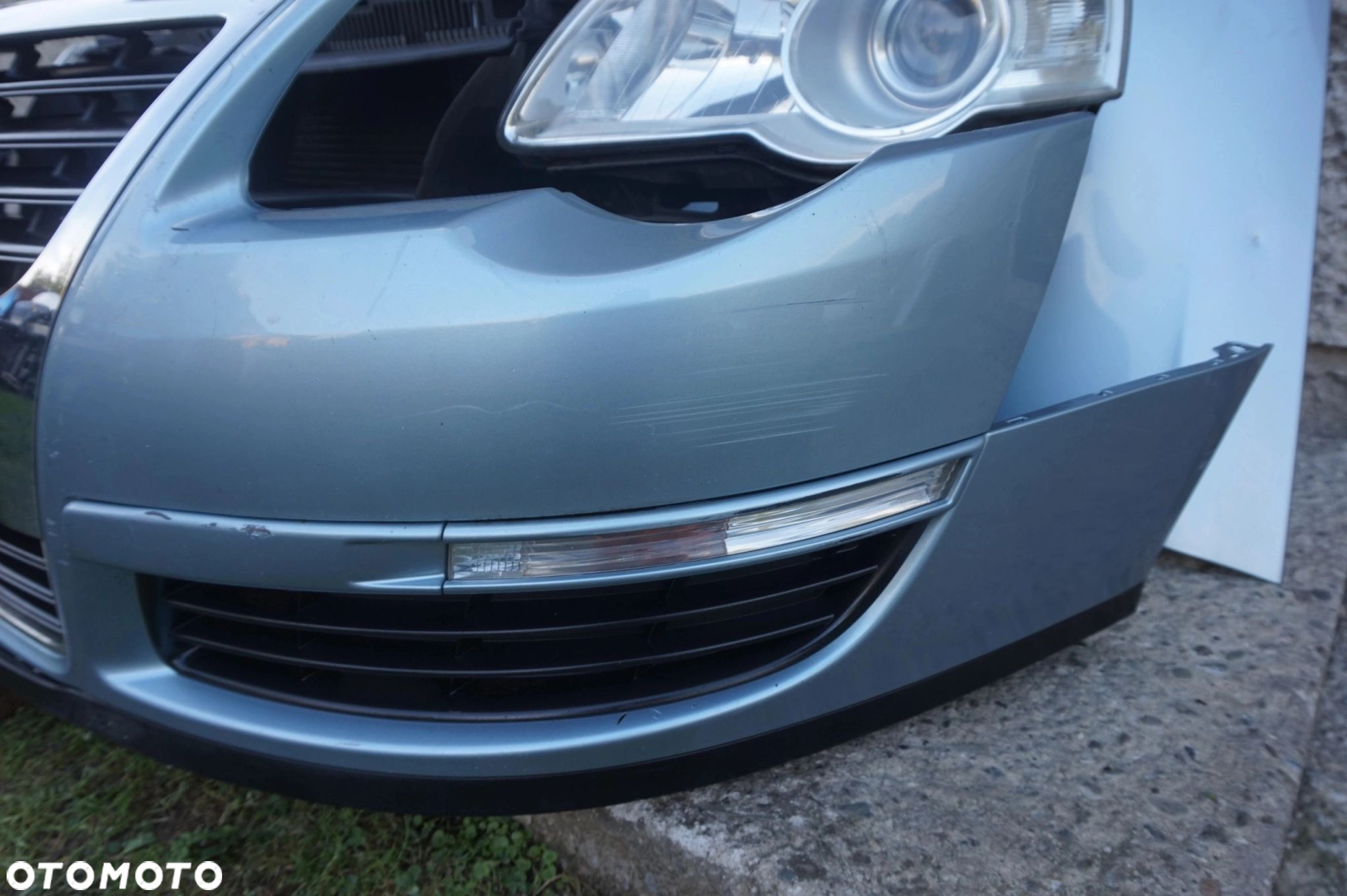 ZDERZAK MASKA BŁOTNIK KOMPLETNY PRZÓD VW PASSAT B6 - 4