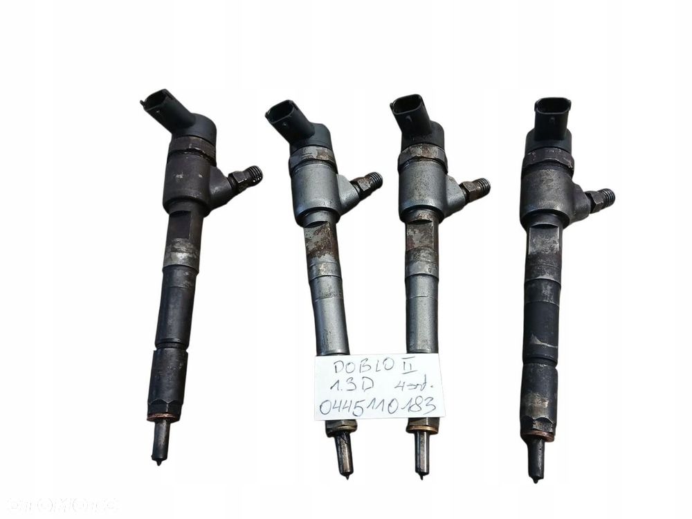 wtrysk wtryski fiat doblo ii 1.3 d 0445110183 doblo ii - 1