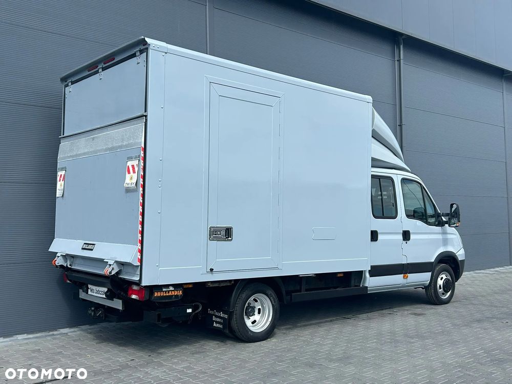 Iveco Daily 35C15 3.0 HPI DOKA Kontener + winda + drzwi boczne **Brygadówka**BLIŹNIAKI**Sprowadzony** - 3