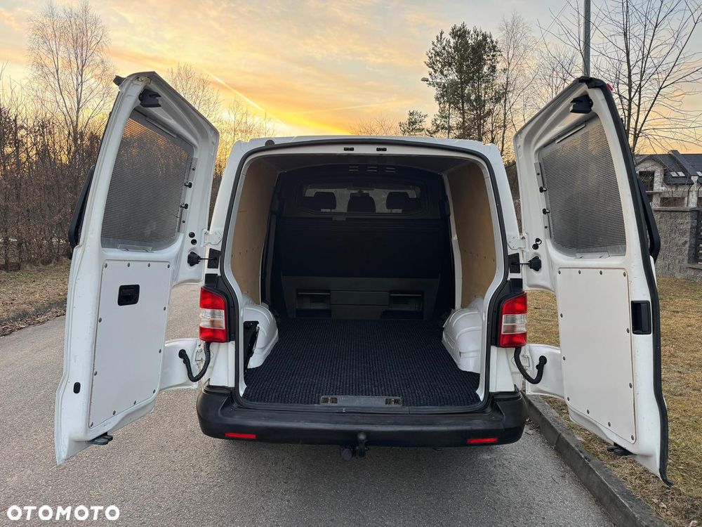 Volkswagen TRANSPORTER T5 L2H1 LIFT DŁUGI Klima Navi Dubel Kabina 6os Brygadówka Hak - 14