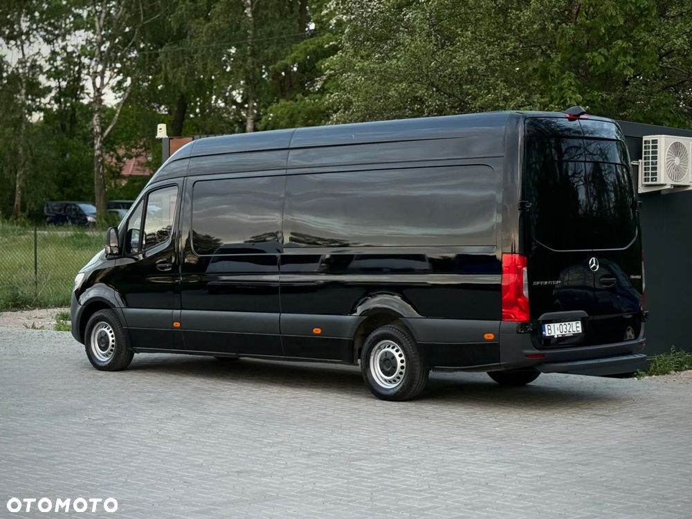 Mercedes-Benz Sprinter 314 CDI / Maxi L3 H2 / 2020 Rok Produkcji /  Automat 7G Tronic / 2.143cm3 OM651 / Czarny / Zarejestrowany w PL - 15