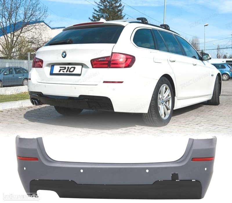PÁRA-CHOQUES TRASEIRO BMW F11 10-17 LOOK M - 3