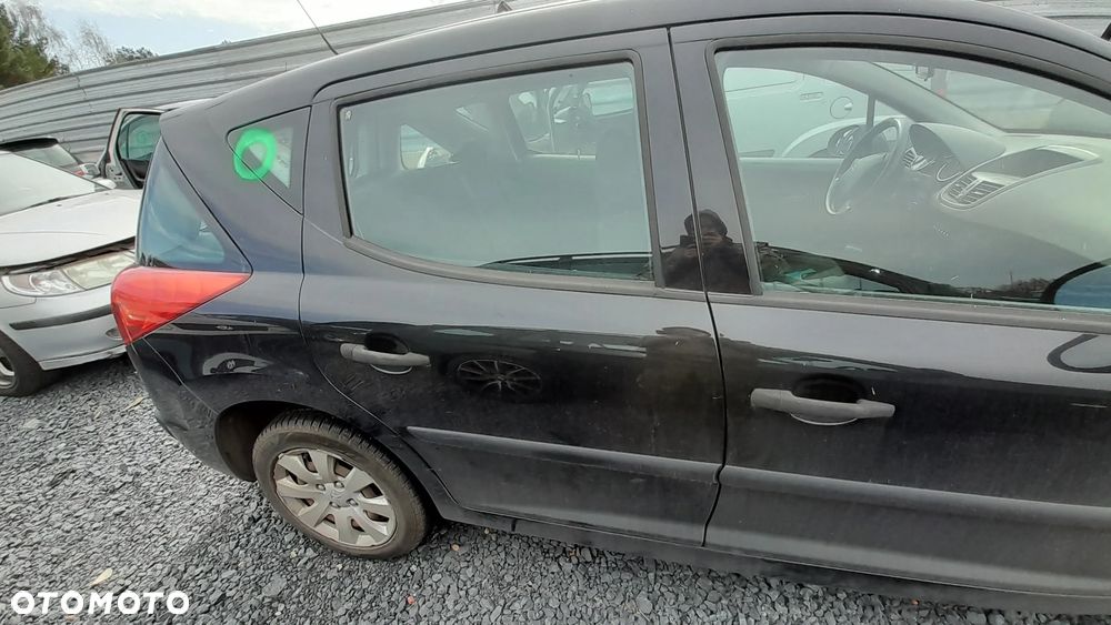 PEUGEOT 207 SW KOMBI DRZWI PRAWY TYŁ TYLNE PRAWE KOMPLETNE EXL nr. 18/4