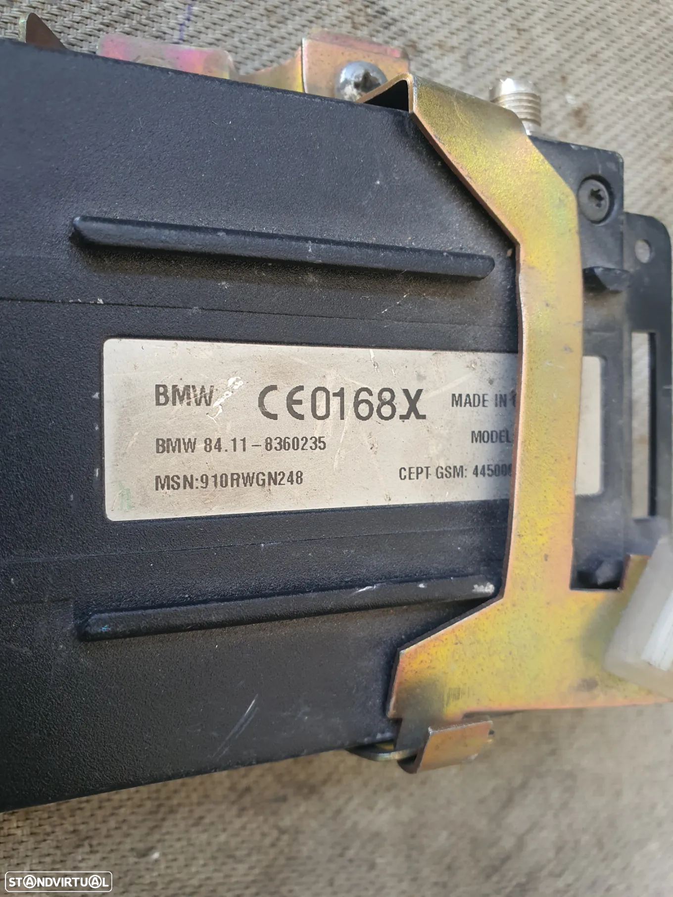 MODULO TELEFONE BMW E38 / 8360235 - 2