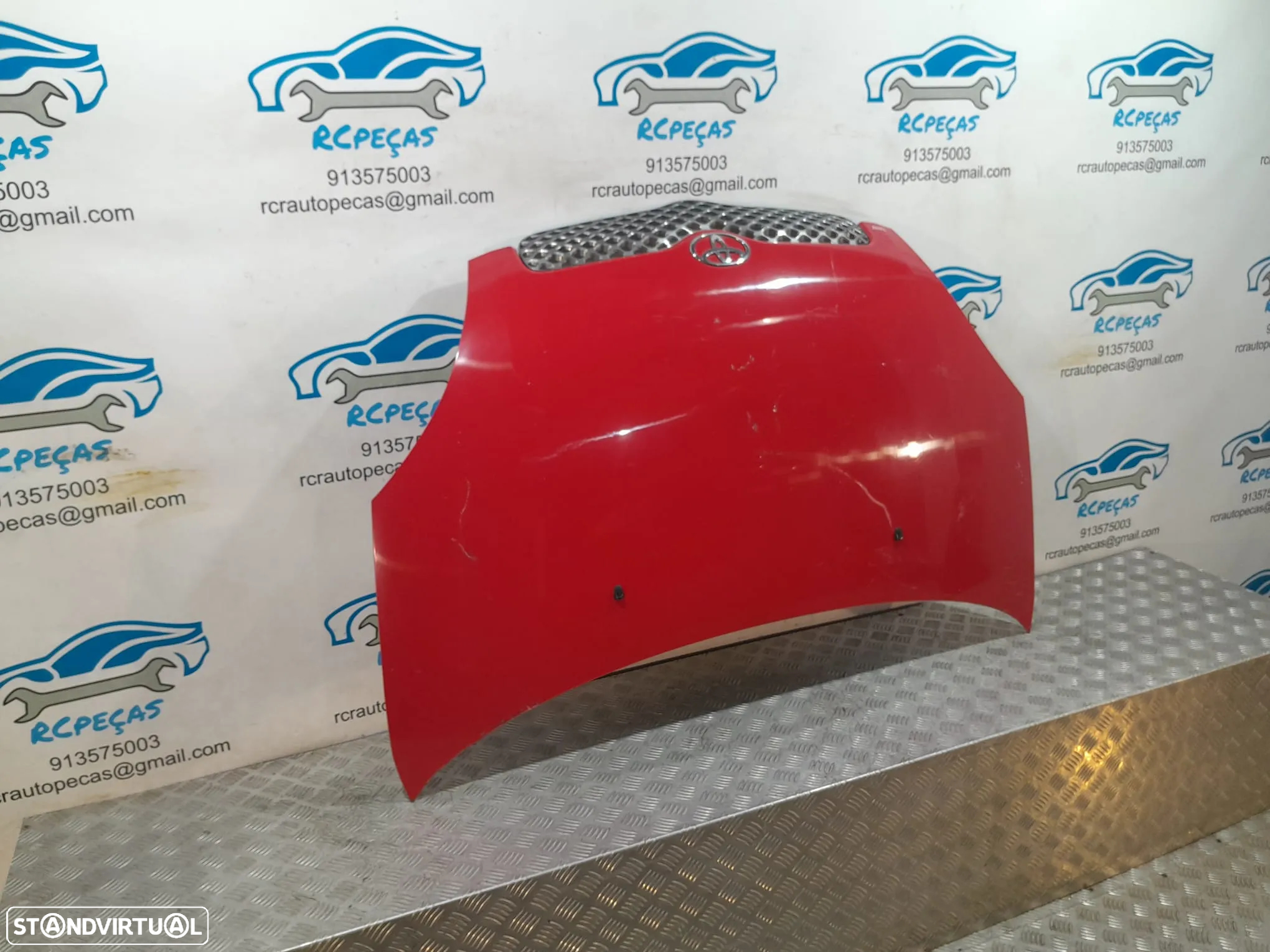 FRENTE COMPLETA TOYOTA YARIS P1 FASE 2 II FACELIFT CAPOT PARACHOQUES GUARDA-LAMAS OTICAS FRENTE FIBRA REFORÇO - 13