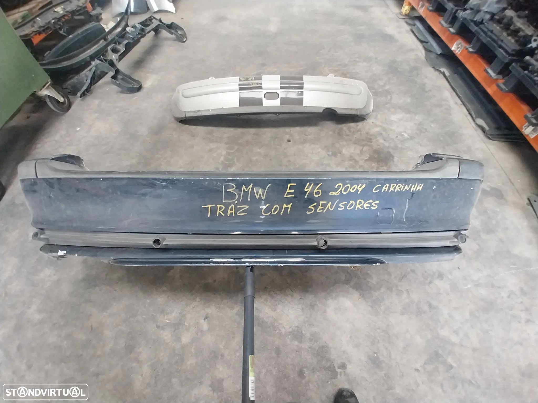 Para-choques tras BMW E46 carrinha com sensores ano 2003 - 1