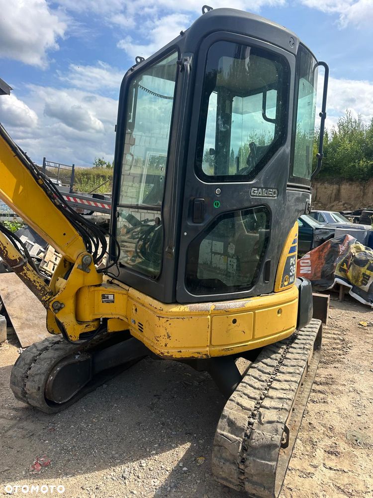 Komatsu Minikoparka Gąsienicowa KOMATSU PC35 PC35MR-2 Waga 3,9 Tony Osprzęt - 4