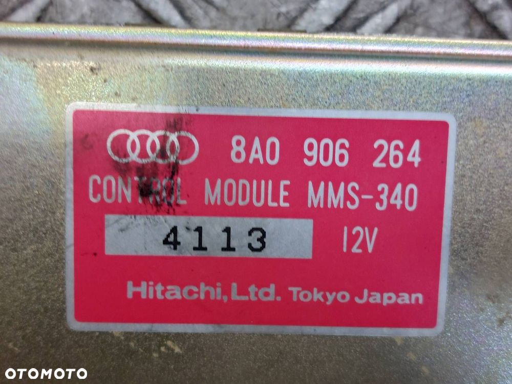 KOMPUTER STEROWNIK SILNIKA AUDI 80 B4 1.6 8V 8A0906264 - 2