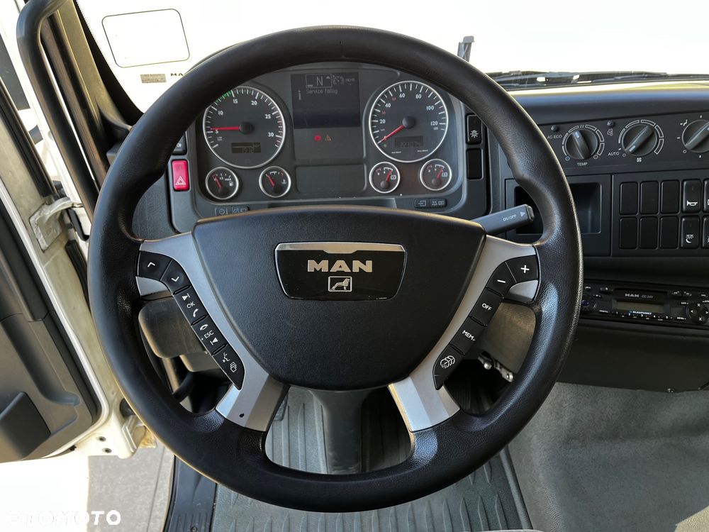 MAN TGA18.350 D20 // BDF // Cały na poduszce // Niski przebieg // Manual // Blokada mostu // Idealny // - 16