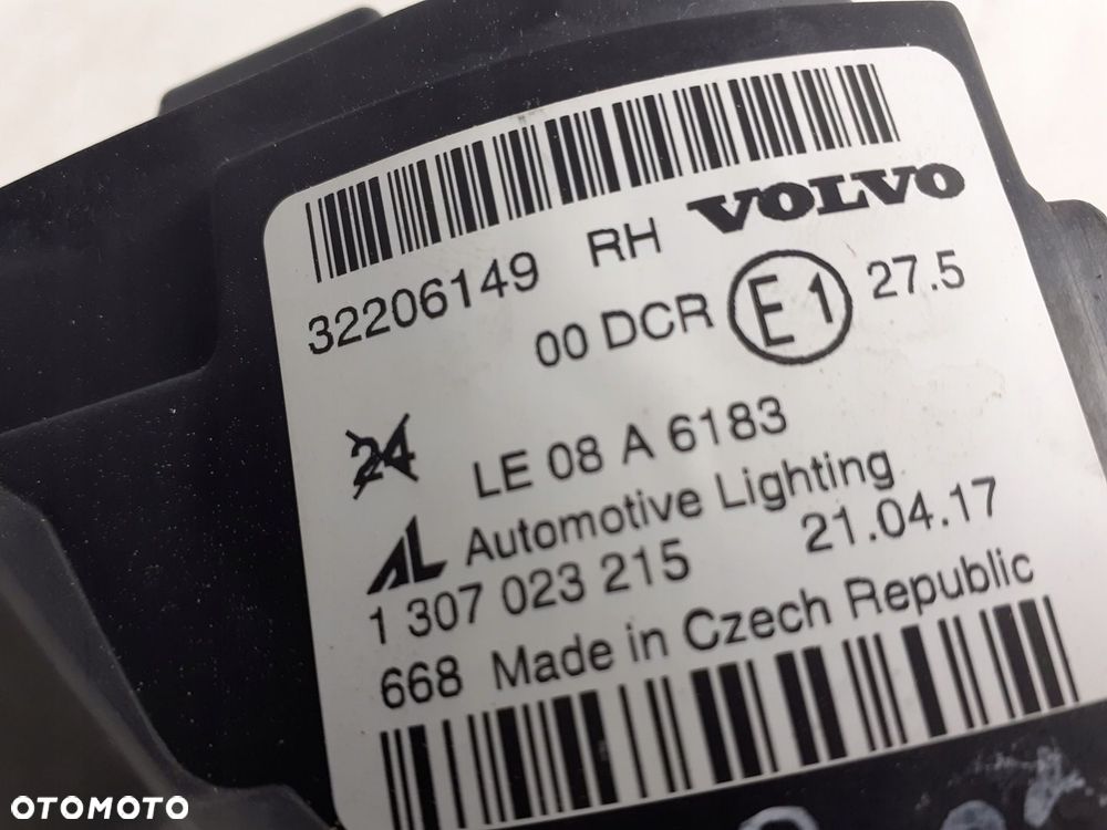 Lampa prawa Volvo C70 II ksenon 10-13 r. 32206149 - 10