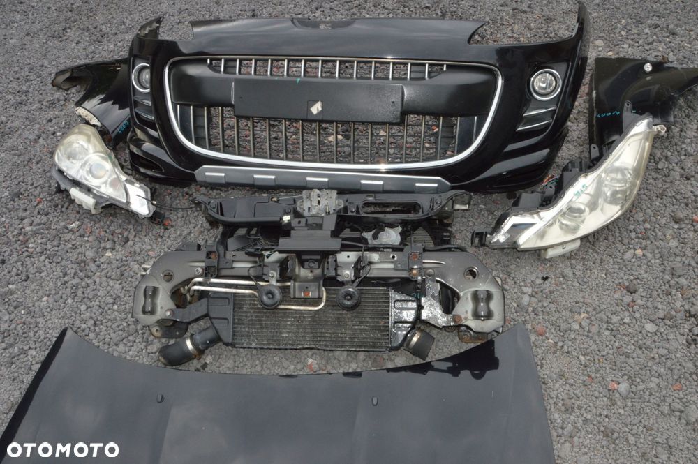 zderzak przód maska błotnik lampa komplet przód peugeot 4007 - 6