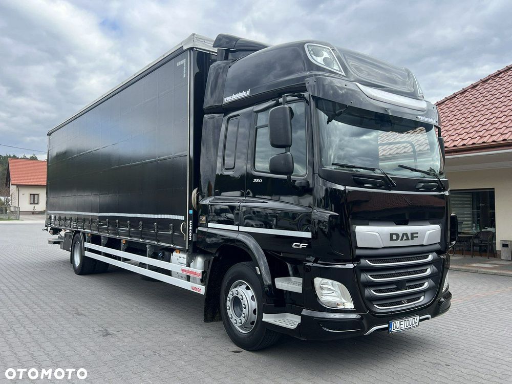 DAF CF 320 E6 Winda Firana Tył Drzwi Dach Zsuwany Długi 9.40m - 8