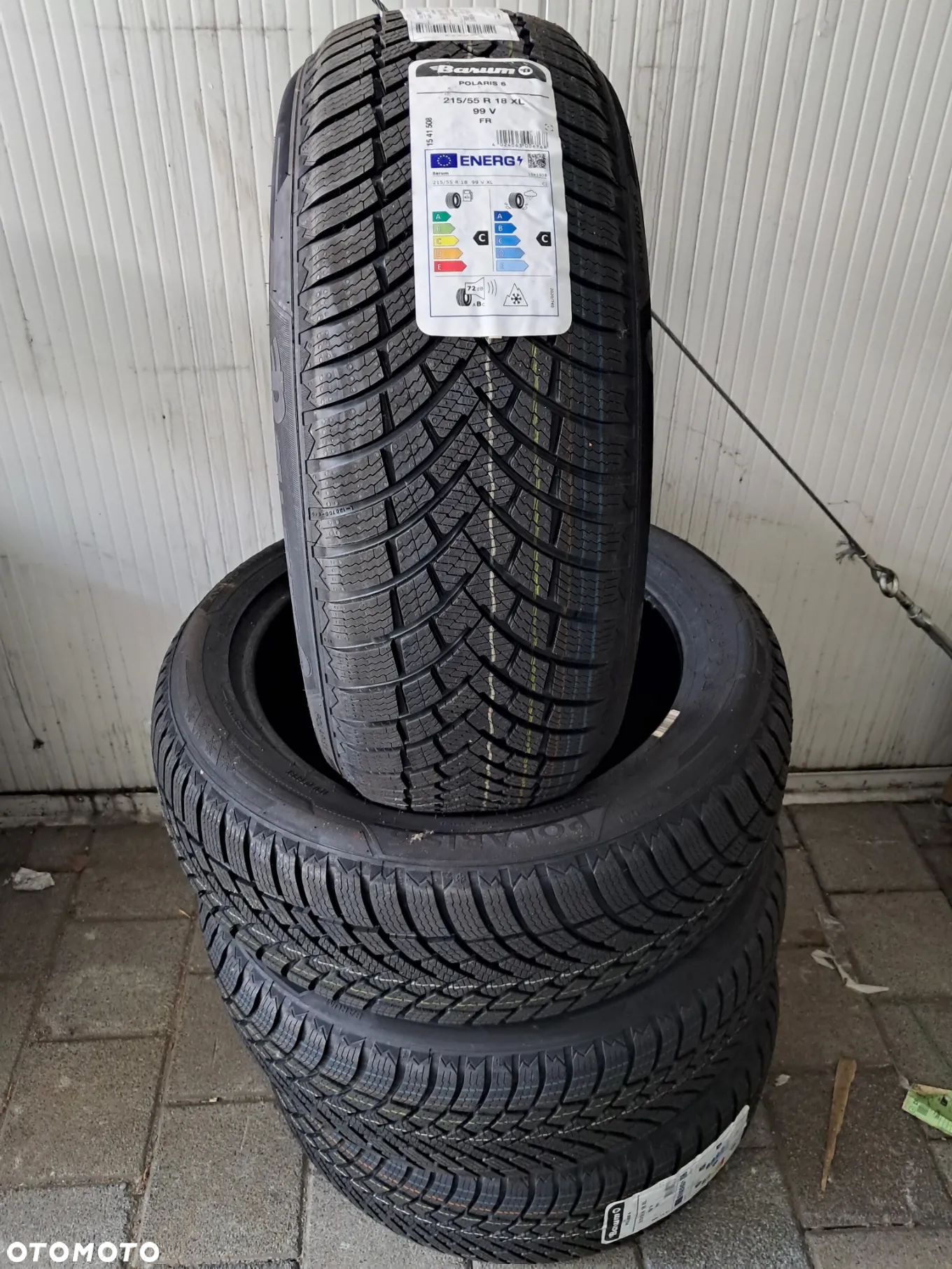 Nowe opony zimowe Barum Polaris 6  215/55 R18  99V XL - 2