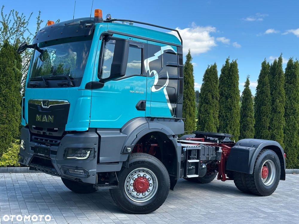 MAN / TGS / 18.510 / 4x4 / STAŁY NAPĘD + REDUKTOR  / ALLROAD / - 18