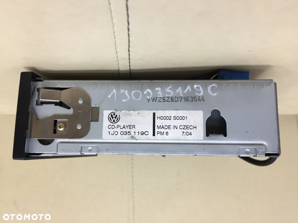 ZMIENIARKA PŁYT CD VW GOLF IV/ BORA/ PASSAT B5 FL/ LUPO/ POLO 1J0035119B/ 1J0035119C/ 1J0035119D - 13