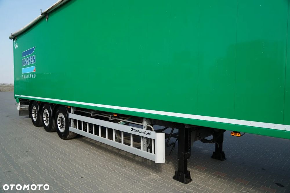 Knapen / RUCHOMA PODŁOGA / WALKING FLOOR / 94 m3  / OŚ PODNOSZONA / OSIE SAF / ALUFELGI / - 9