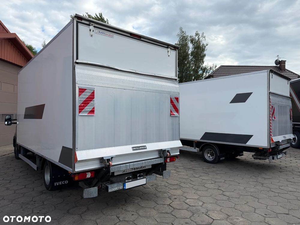 Iveco 50C18 KONTENER 5.0 M + WINDA DHOLLANDIA 1000 KG / BLIŹNIAK / 3 MIEJSCA / PRAWO JAZDY KATEGORIA "B" / 35C18 / DOSTĘPNE 2 SZTUKI / POLSKI SALON !! - 6