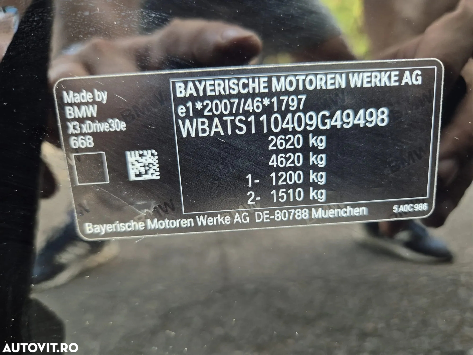 BMW X3 xDrive30e AT PHEV - 21