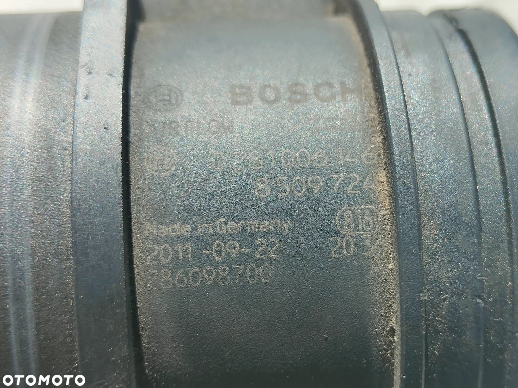 BMW E87 E81 E82 E90 E91 2.0d N47 Przepływomierz 8509724 - 6