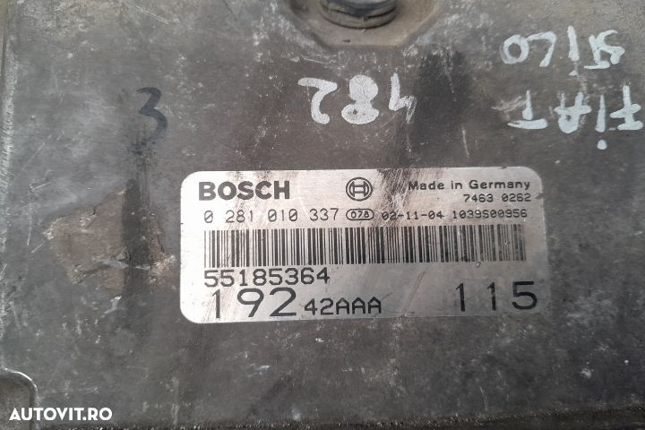 Calculator motor ECU 0281010337 0281010337 Fiat Stilo 1 [2001 - 2010] - 3