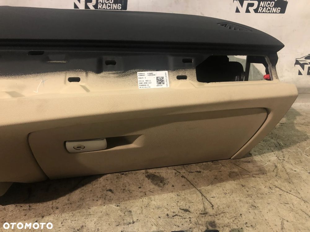 KOMPLET SET DESKA HEAD UP BMW 6 GT G32 CANBERABEIGE AIR BAG PASY PRZÓD - 4