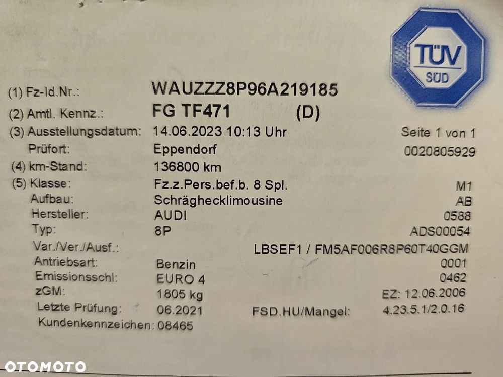 Audi A3 Sportback 1.6 Attraction - 8