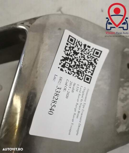 Ornament Tips Evacuare Dreapta Original In Stare Buna Land Rover  Rang - 7