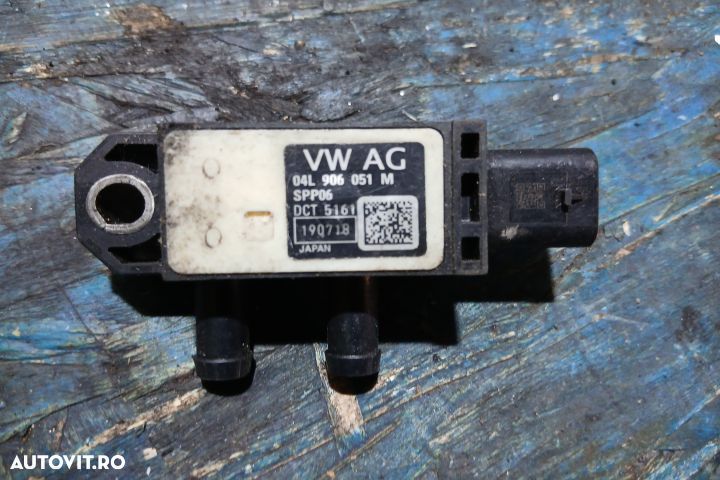 Senzor presiune gaze evacuare 04L906051M 04L906051M Volkswagen VW Pas - 1