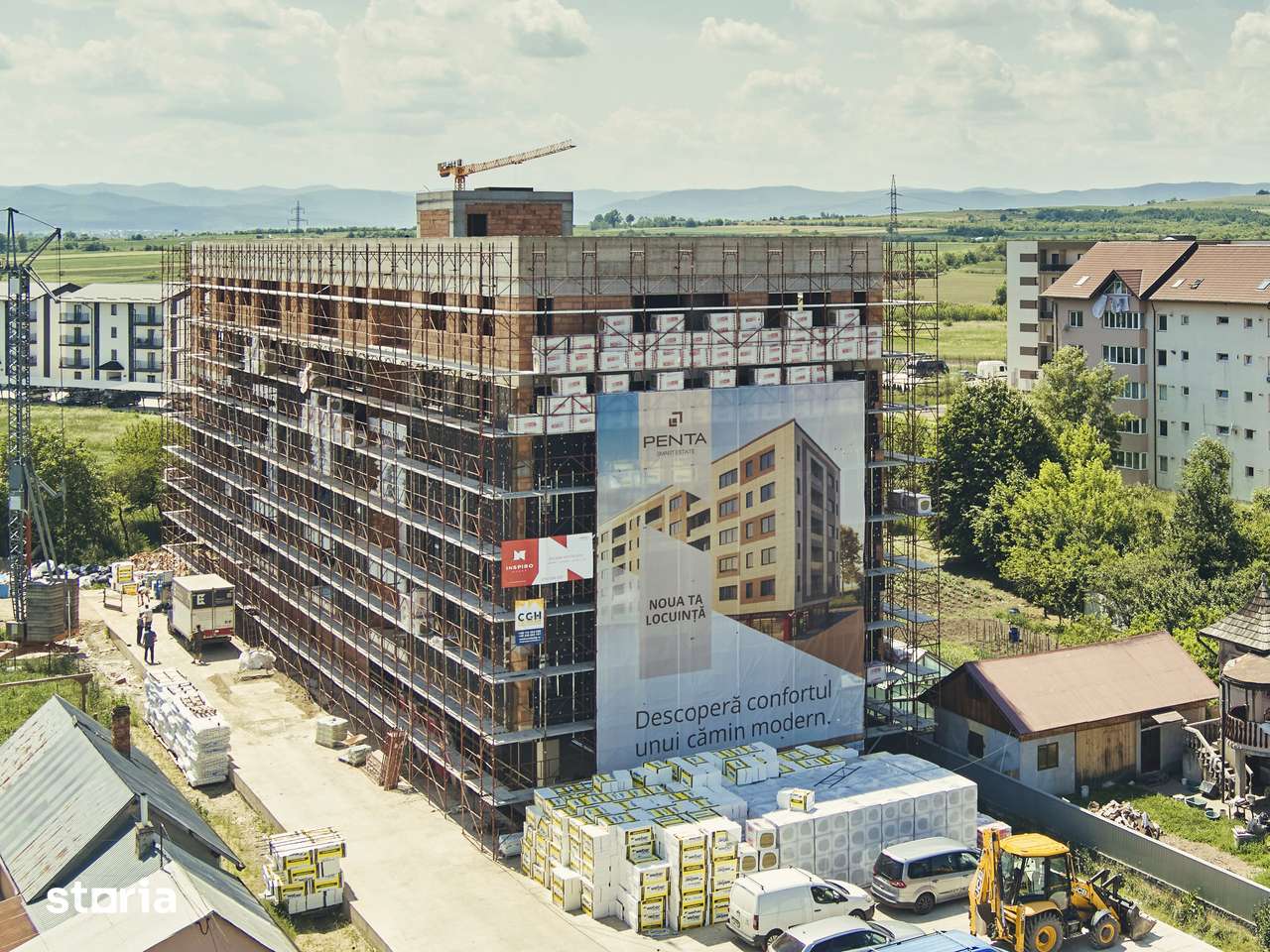Apartament 2, 3 camere NOU | Penta Smart Estate Finisat complet Balcon — fotografia 1