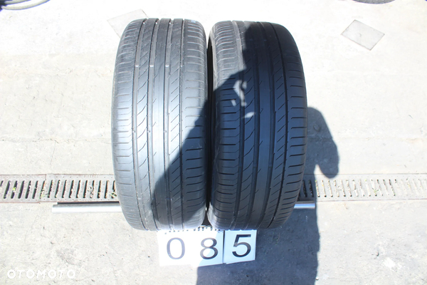 OPONY 2 SZTUKI LATO UŻYWANE Continental Conti Sport Contact 5   235/45/18 (2 sztuki po 6 mm)
