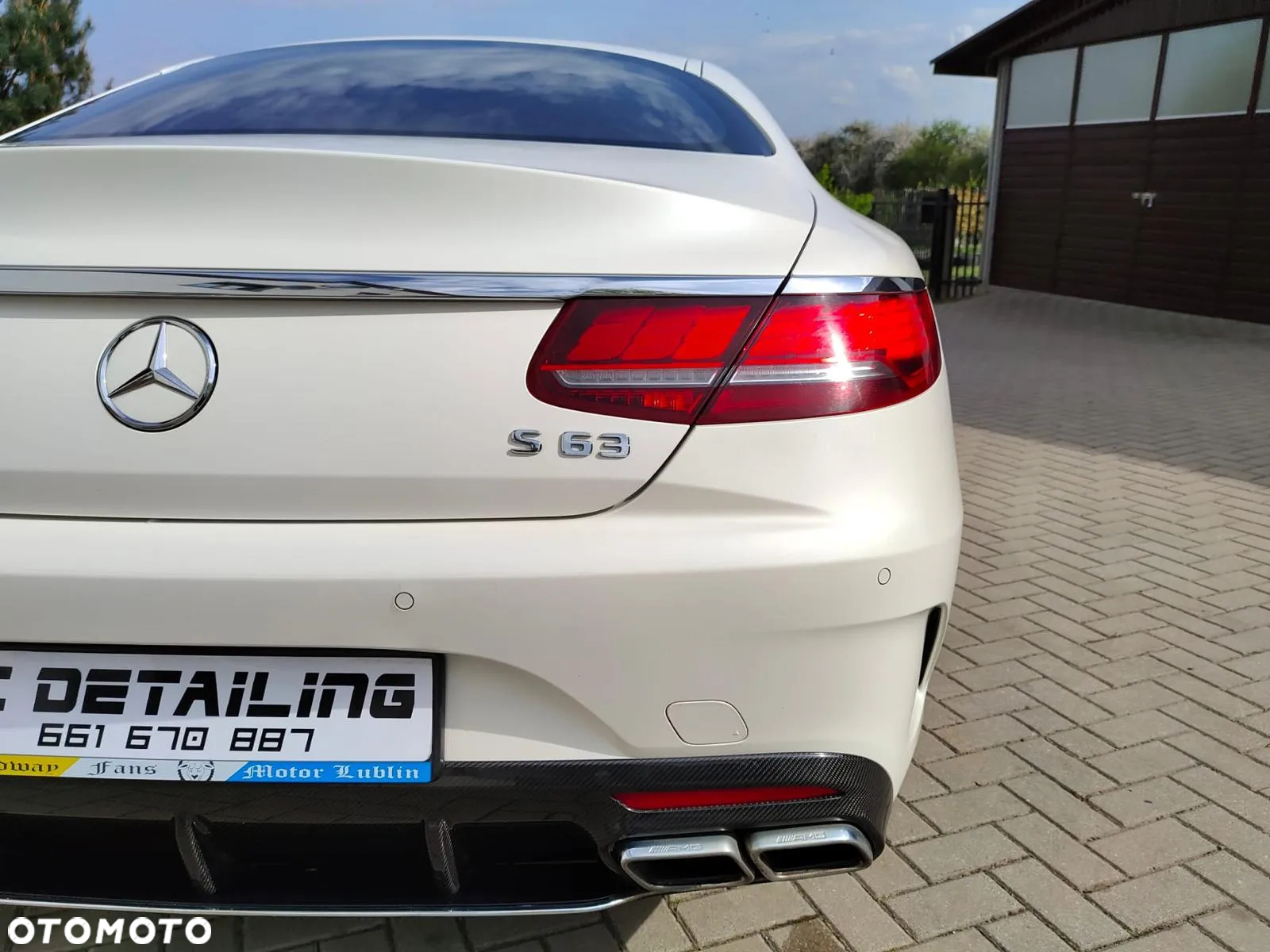 Mercedes-Benz Klasa S AMG 63 Coupe 4-Matic+ 9G-TRONIC - 12