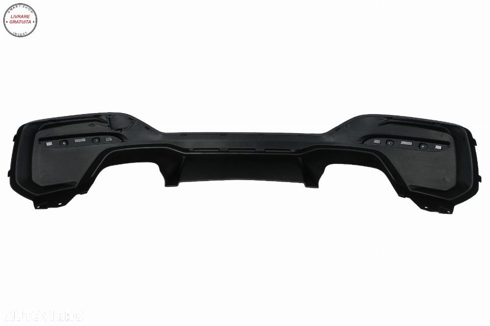 Difuzor Bara Spate Evacuare Dubla BMW Seria 1 F20 F21 LCI (2015-2019) M2 Design Ne- livrare gratuita - 6