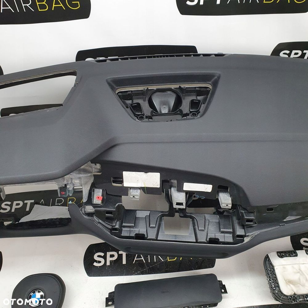 BMW X6 G06 DESKA ROZDZIELCZA KONSOLA KOKPIT PULPIT PODUSZKI AIRBAG AIR BAG PASY KIT SET - 3