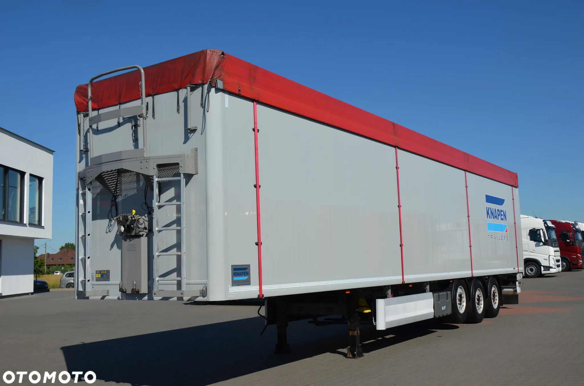 Knapen K100 / RUCHOMA PODŁOGA / WALKING FLOOR / OŚ PODNOSZONA / PILOT / WABCO / 0821 - 2