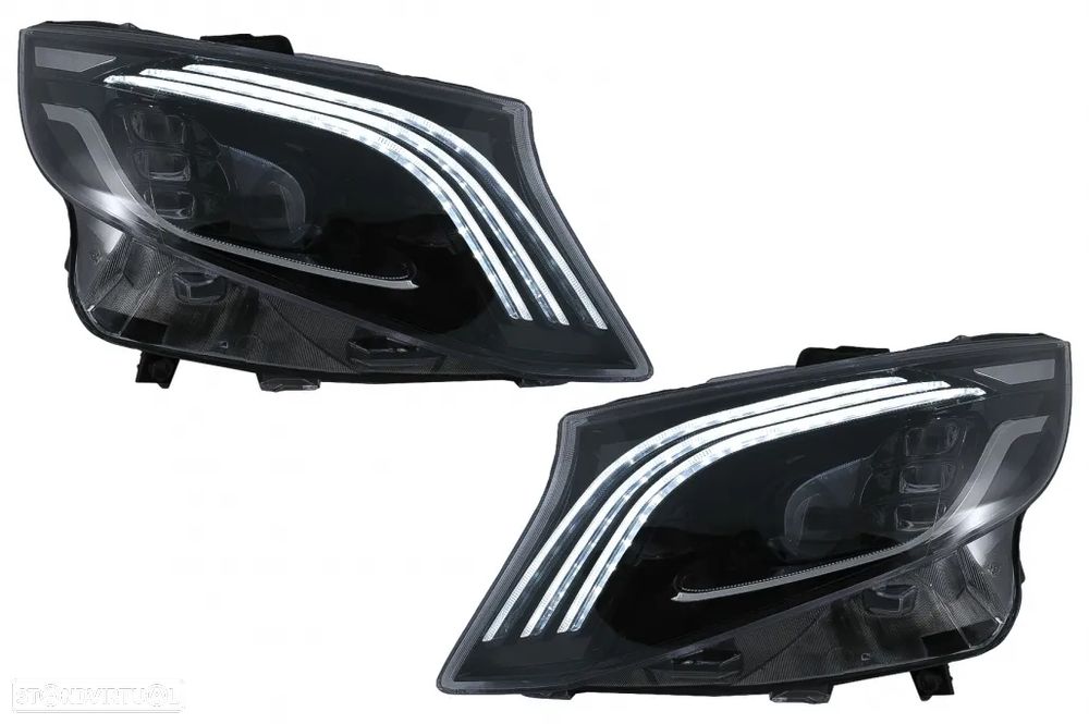 Faróis Mercedes Classe V W447 (2016 a 2020) - 7