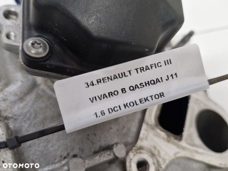 TRAFIC 3 III VIVARO B QASHQAI II J11 1.6 DCI KOLEKTOR SSĄCY EGR 140033370R - 4