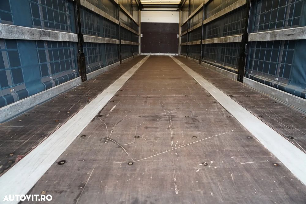 Schmitz Cargobull / CORTINĂ / MEGA / PUNȚĂ RIDICATĂ / PUNȚI SAF / ACOPERIȘ RIDICAT / PRELATĂ ARMATĂ - 18