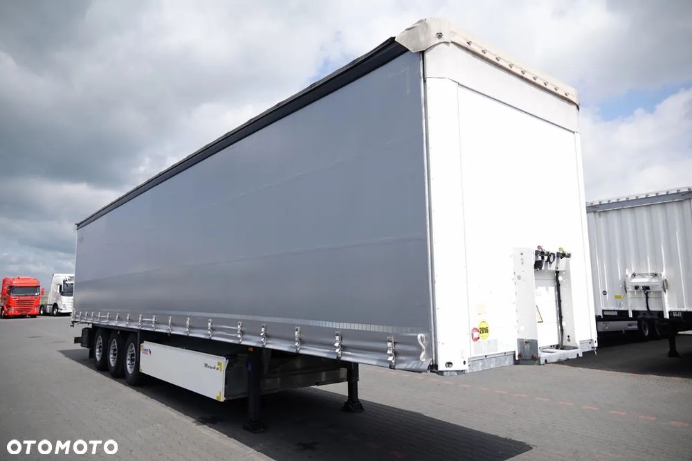 Schmitz Cargobull FIRANKA / STANDARD / OŚ PODNOSZONA / KOSZ NA PALETY - 7