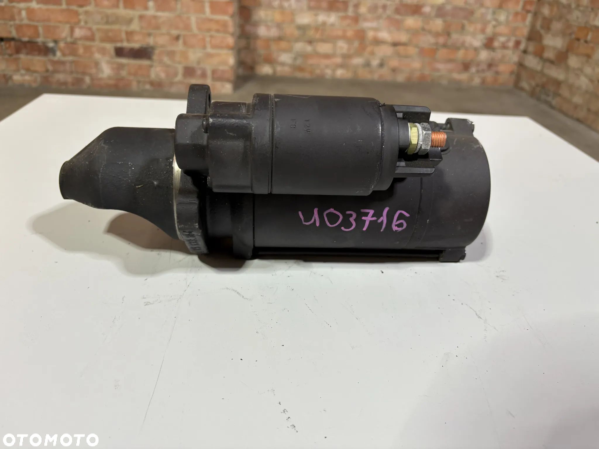 FV23% Nowy Rozrusznik 12V 4,2kW 73326814 Perkins Deutz CHN Case Fendt John Deere JCB Manitou - 1