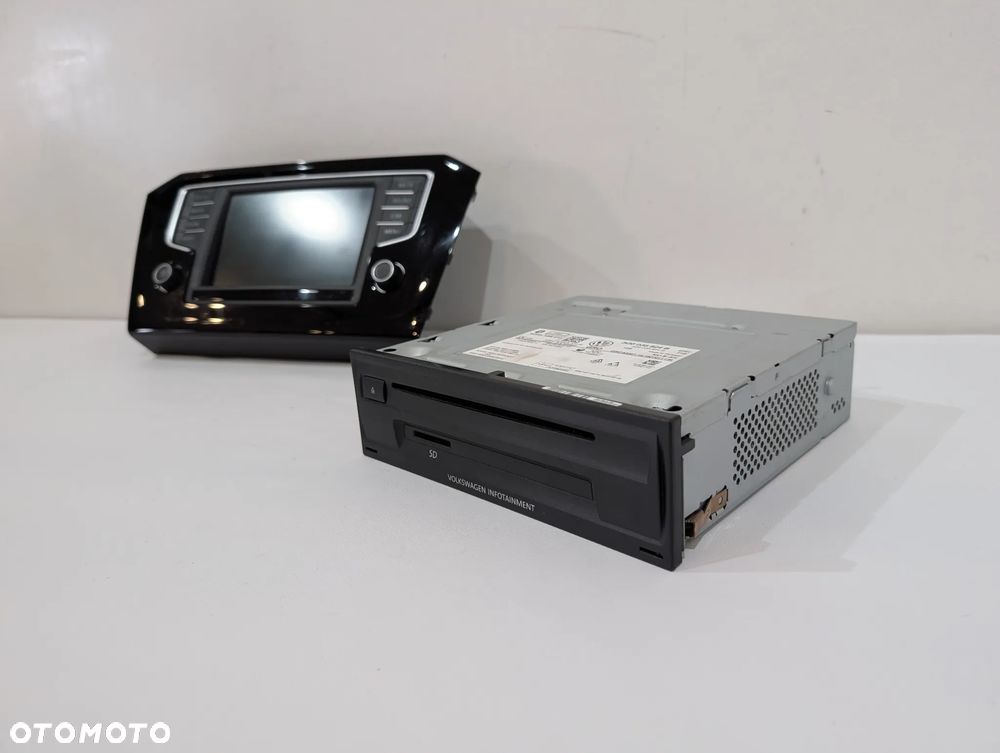 VW GOLF VII RADIO WYŚWIETLACZ CZYTNIK 3G0919605B 3Q0035824B - 4